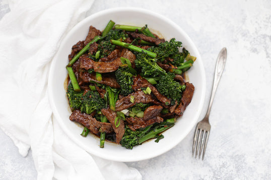 Sirloin Steak & Broccoli <small> Low Carb Keto Diet </small>